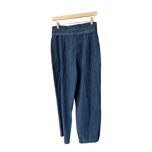 NWT J. Crew Women's Chambray Paperbag Jeans Size 2 - Picture 7 of 7